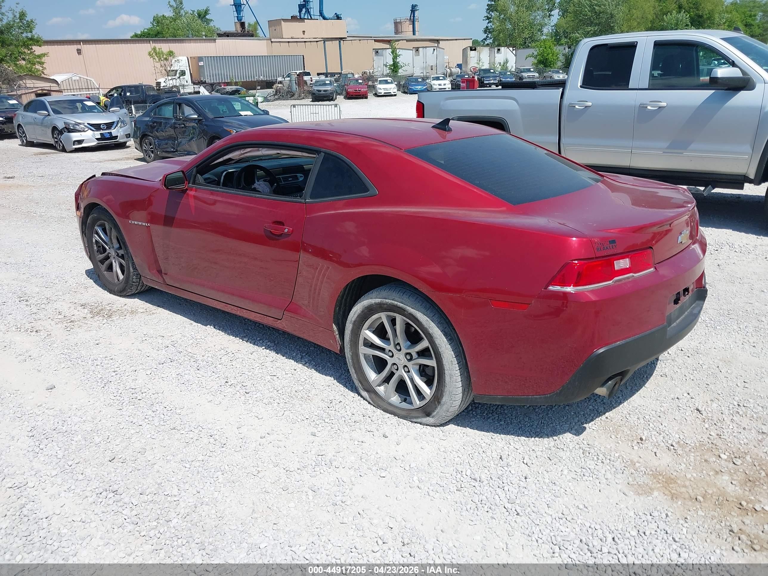 2015 Chevrolet Camaro 2ls Maroon vin: 2G1FB1E33F9217952