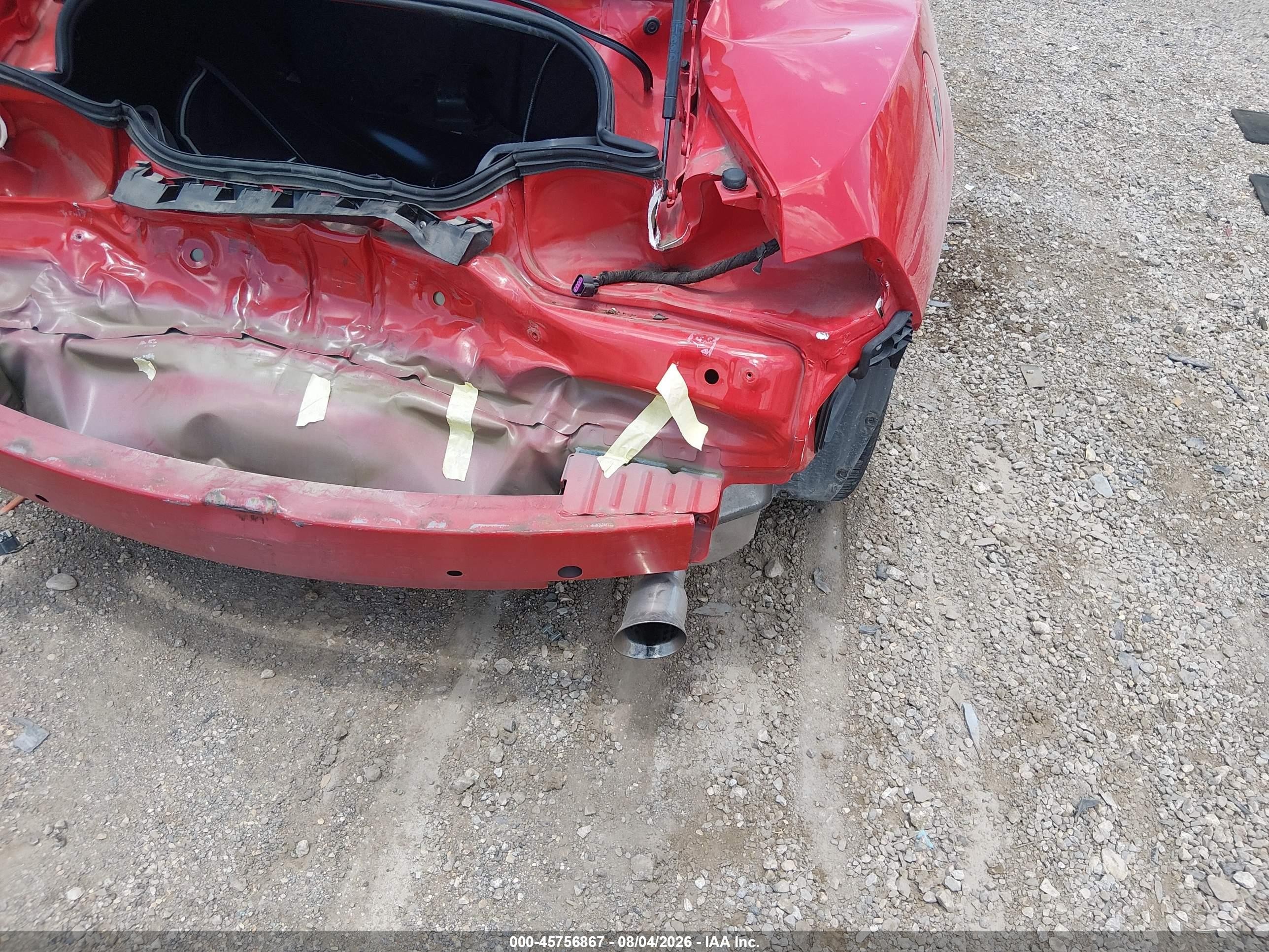 2015 Chevrolet Camaro 2ls Red vin: 2G1FB1E33F9301799