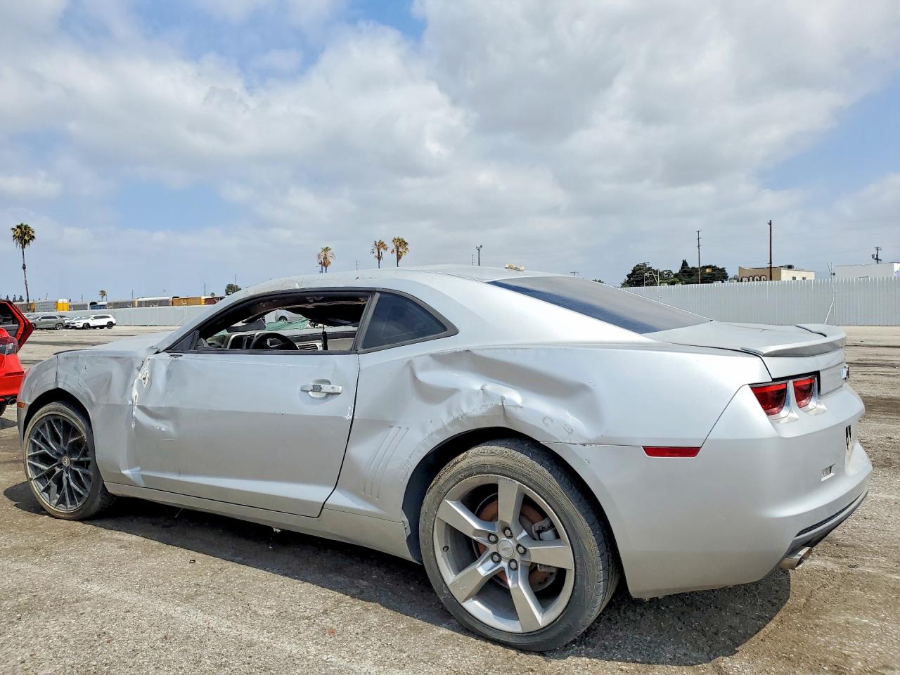 2012 Chevrolet Camaro Lt Серебряный vin: 2G1FB1E34C9196489