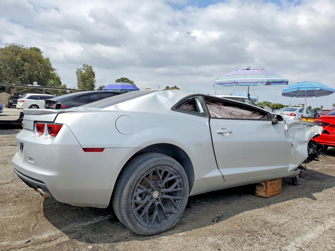2012 Chevrolet Camaro Lt Серебряный vin: 2G1FB1E34C9196489