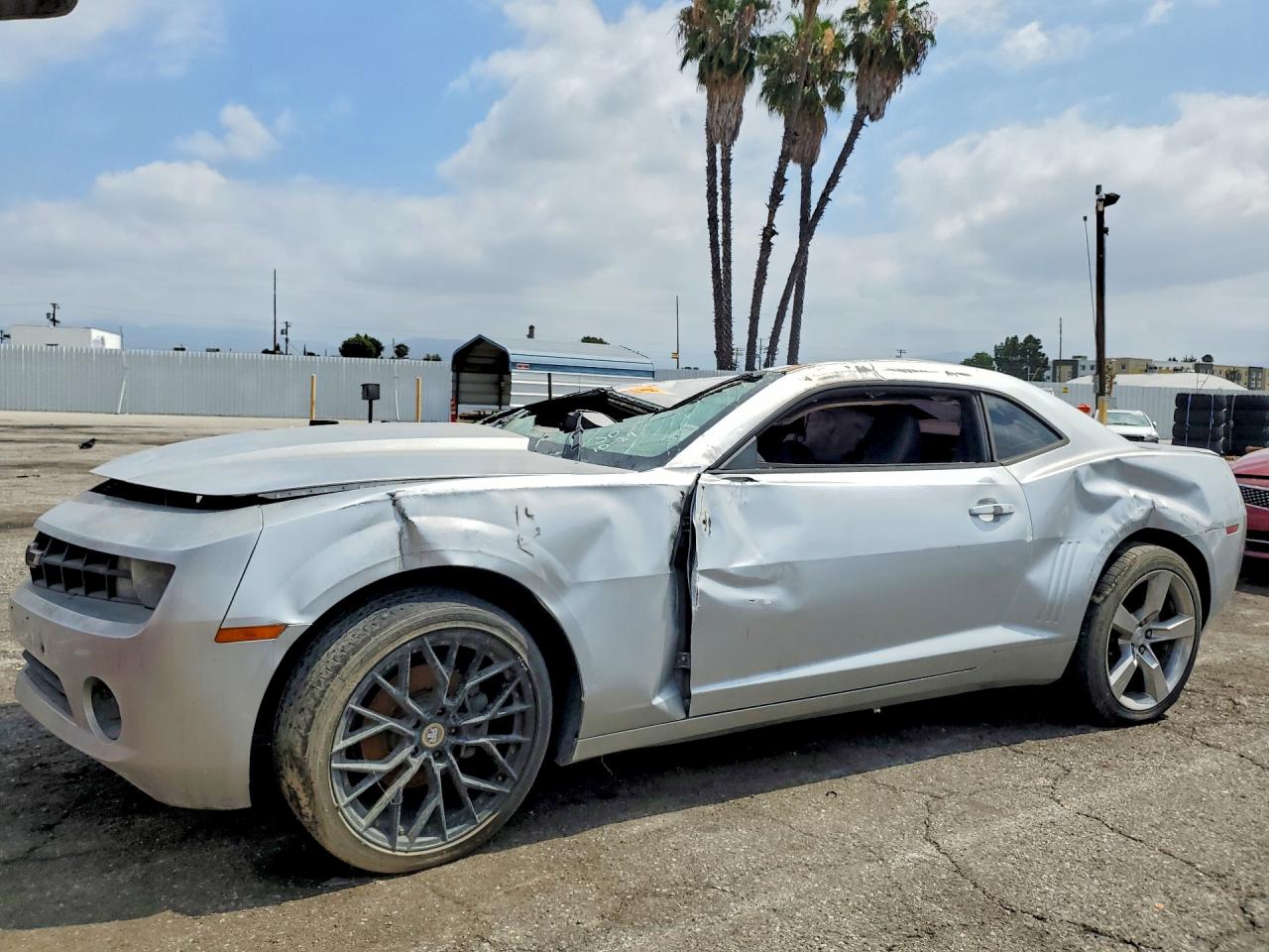 2012 Chevrolet Camaro Lt Silver vin: 2G1FB1E34C9196489