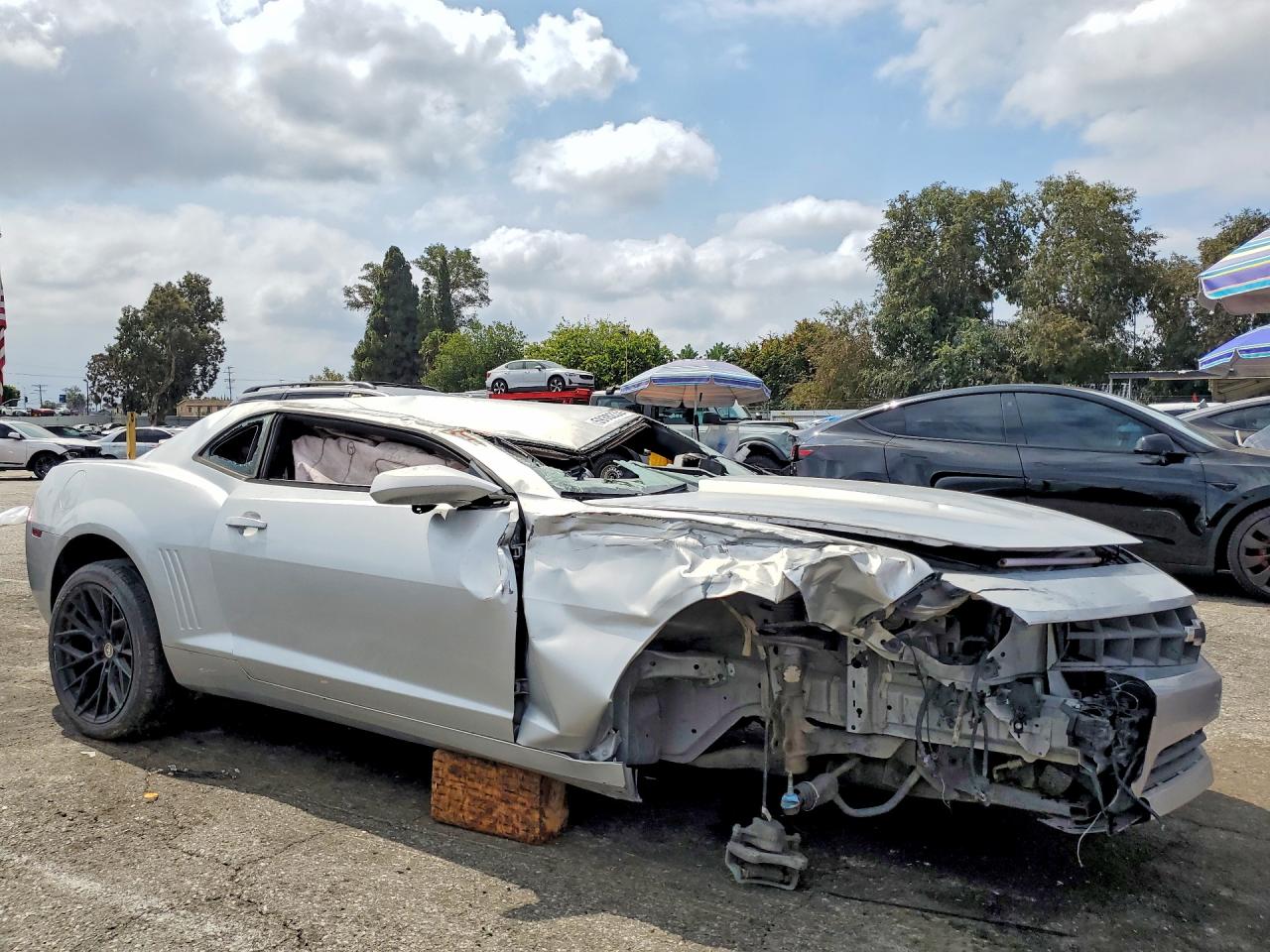 2012 Chevrolet Camaro Lt Серебряный vin: 2G1FB1E34C9196489
