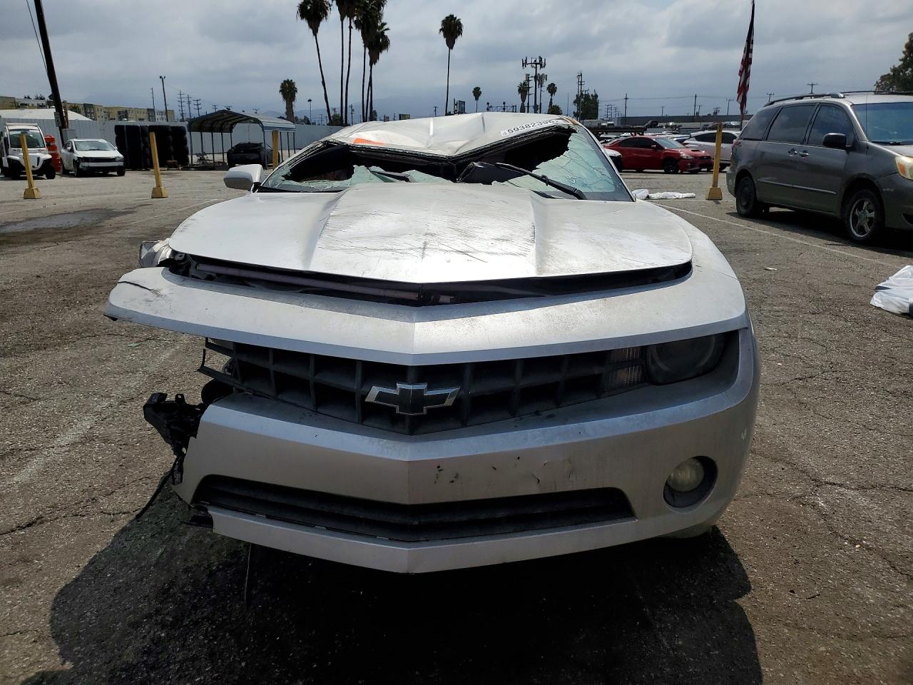 2012 Chevrolet Camaro Lt Серебряный vin: 2G1FB1E34C9196489