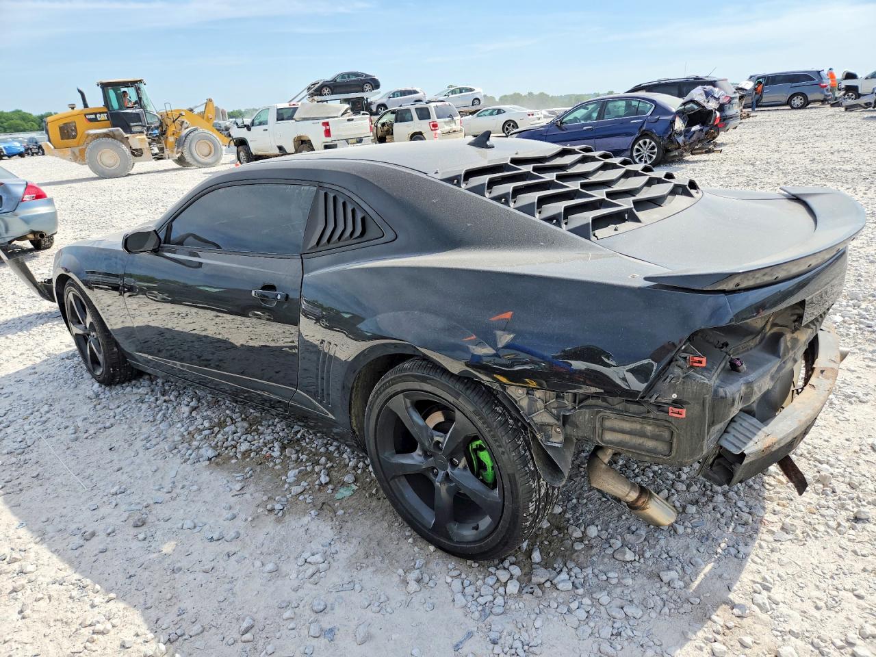 2012 Chevrolet Camaro Lt Black vin: 2G1FB1E34C9202632
