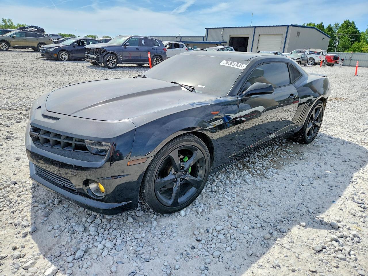 2012 Chevrolet Camaro Lt Black vin: 2G1FB1E34C9202632