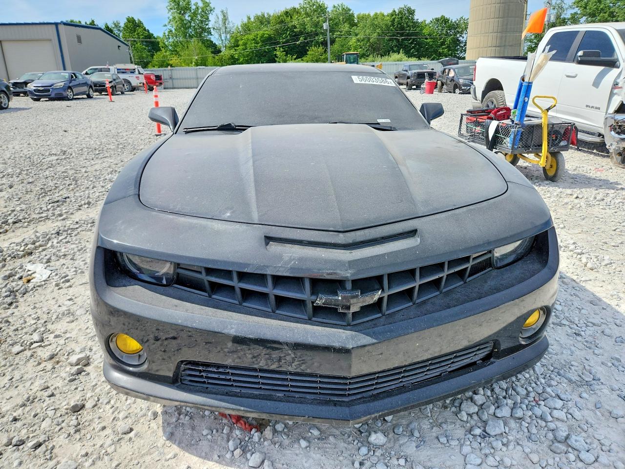 2012 Chevrolet Camaro Lt Black vin: 2G1FB1E34C9202632