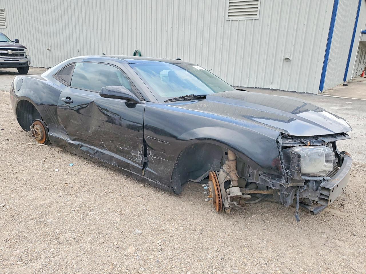 2012 Chevrolet Camaro Lt Black vin: 2G1FB1E34C9209497