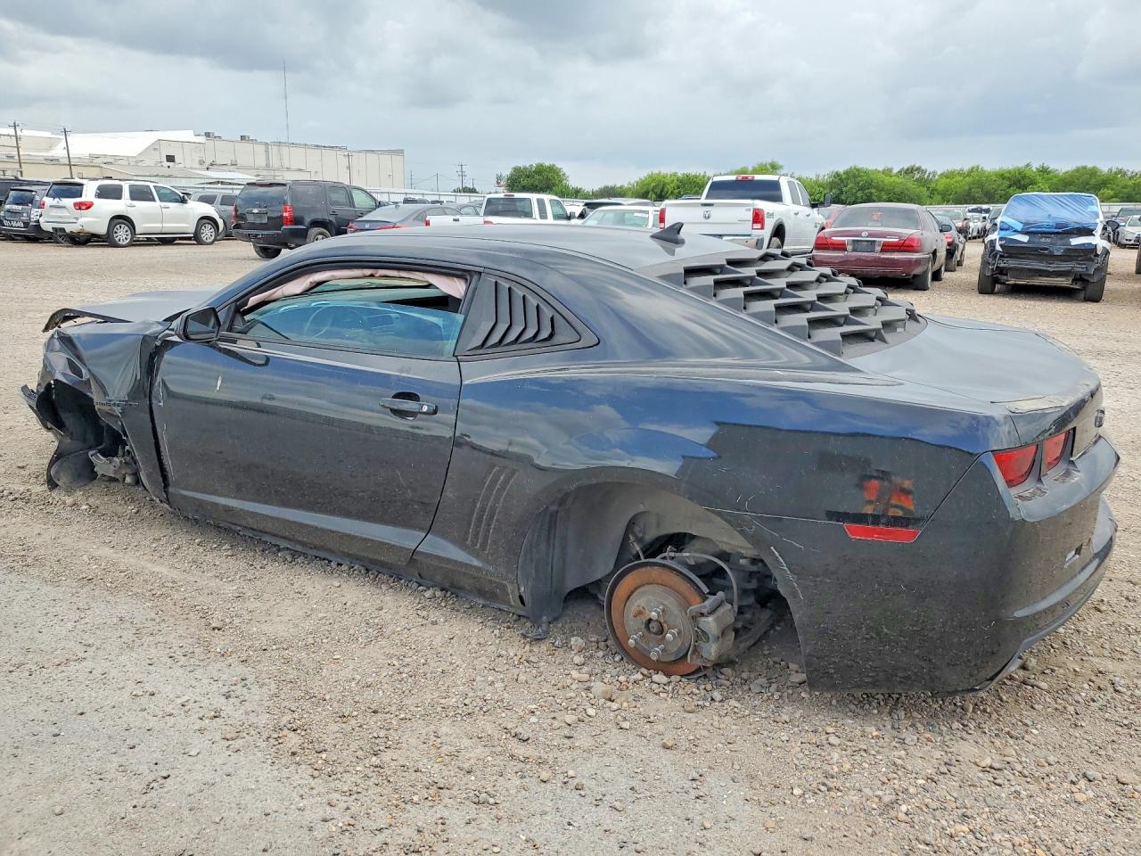 2012 Chevrolet Camaro Lt Black vin: 2G1FB1E34C9209497