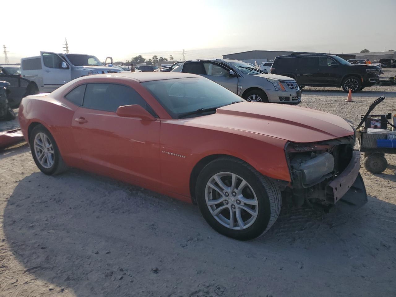 2013 Chevrolet Camaro Lt Оранжевый vin: 2G1FB1E34D9144166