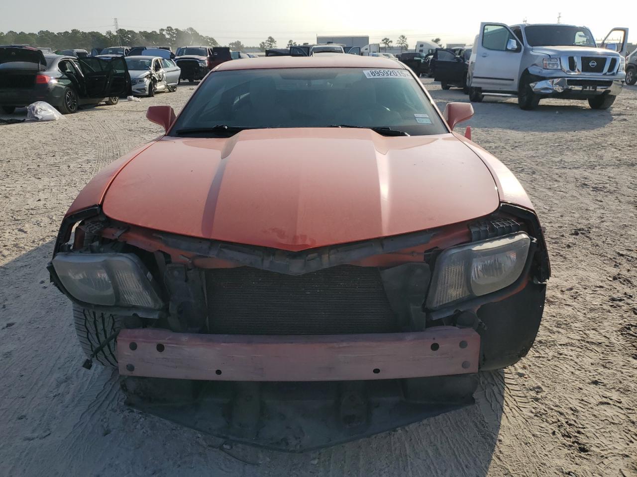 2013 Chevrolet Camaro Lt Оранжевый vin: 2G1FB1E34D9144166