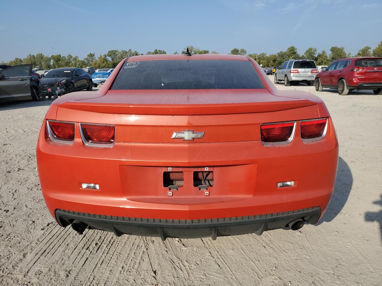 2013 Chevrolet Camaro Lt Оранжевый vin: 2G1FB1E34D9144166