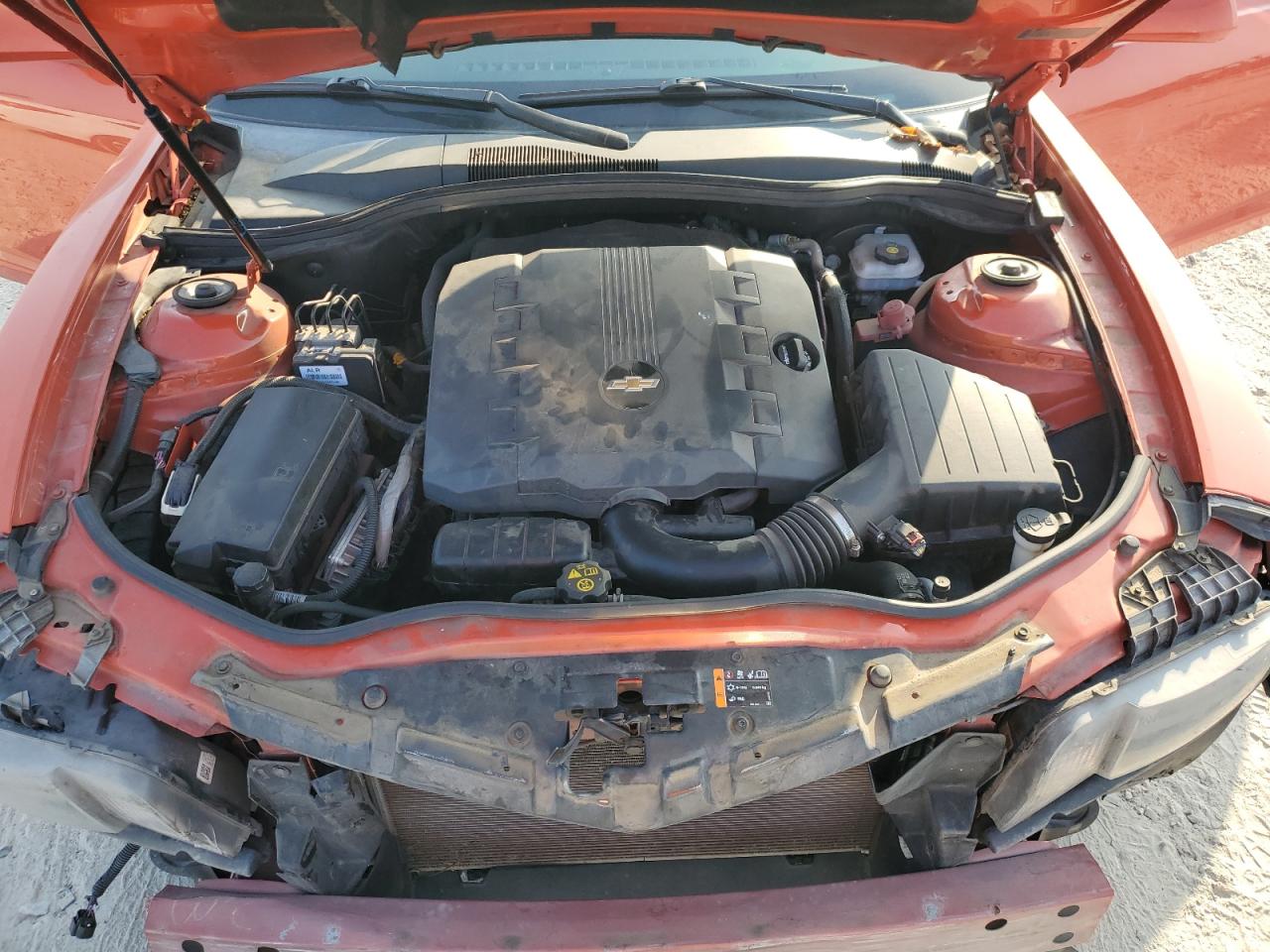 2013 Chevrolet Camaro Lt Оранжевый vin: 2G1FB1E34D9144166