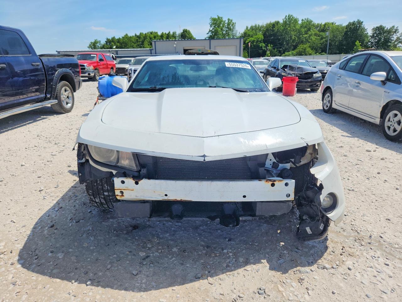 2013 Chevrolet Camaro Lt White vin: 2G1FB1E34D9154986
