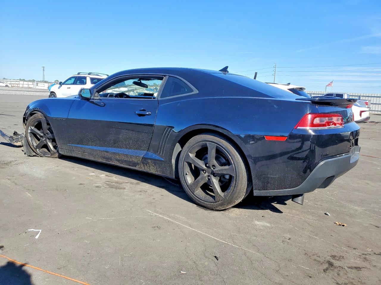 2014 Chevrolet Camaro Lt Black vin: 2G1FB1E34E9215643