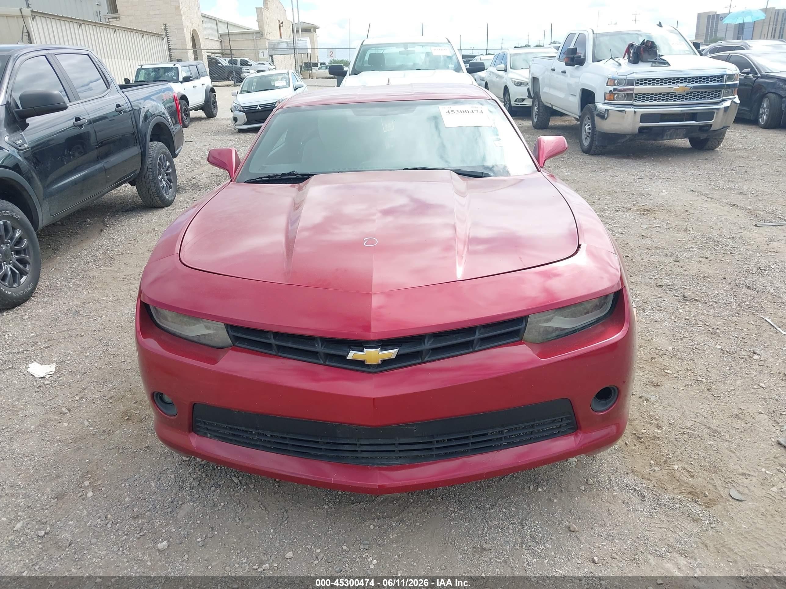 2014 Chevrolet Camaro 1lt Красный vin: 2G1FB1E34E9224777
