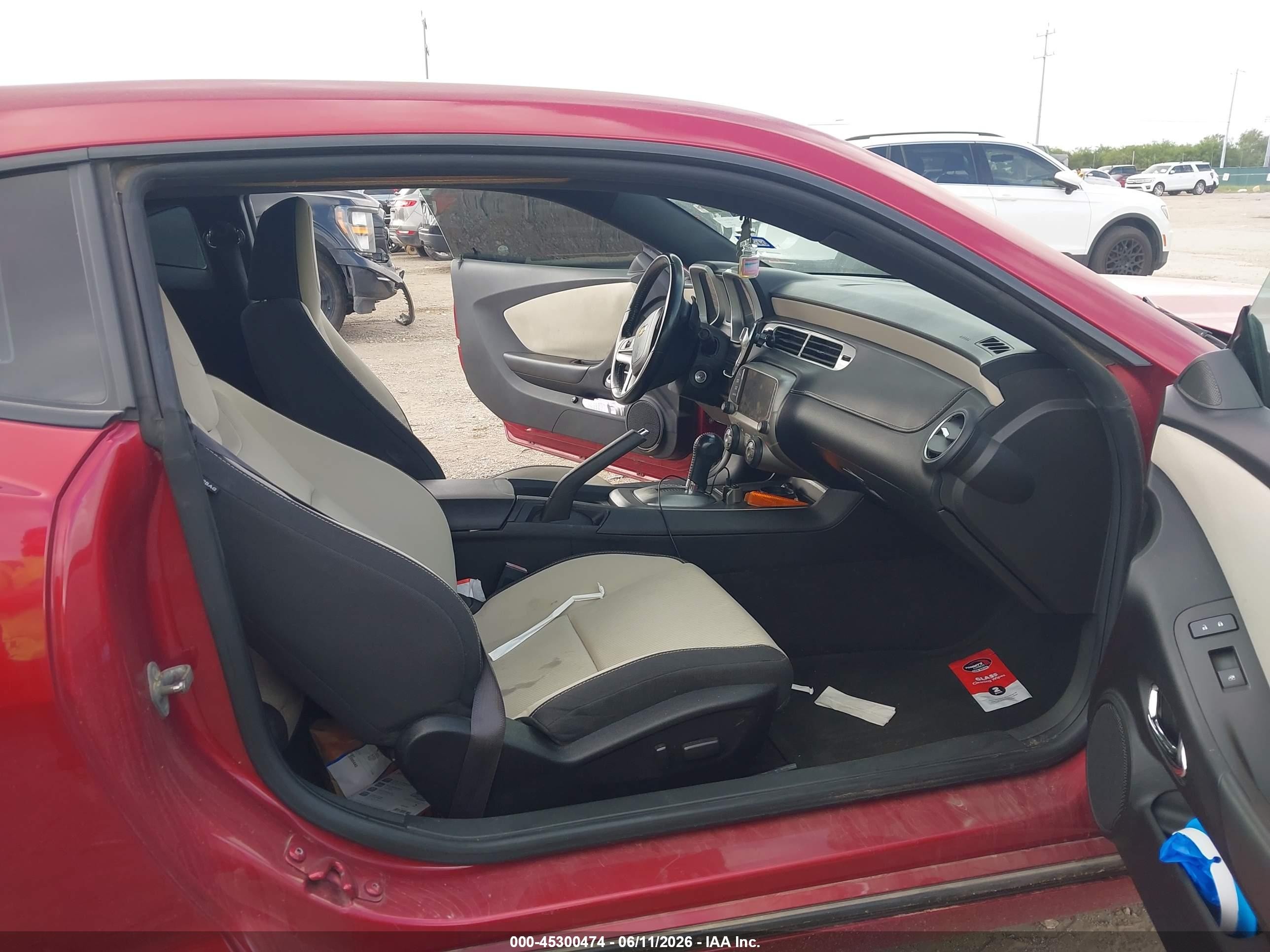 2014 Chevrolet Camaro 1lt Красный vin: 2G1FB1E34E9224777