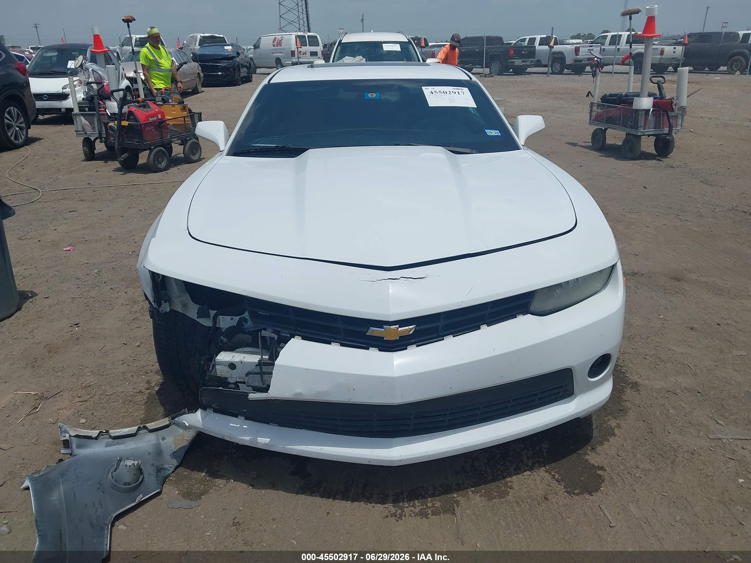 2014 Chevrolet Camaro 1lt White vin: 2G1FB1E34E9269900