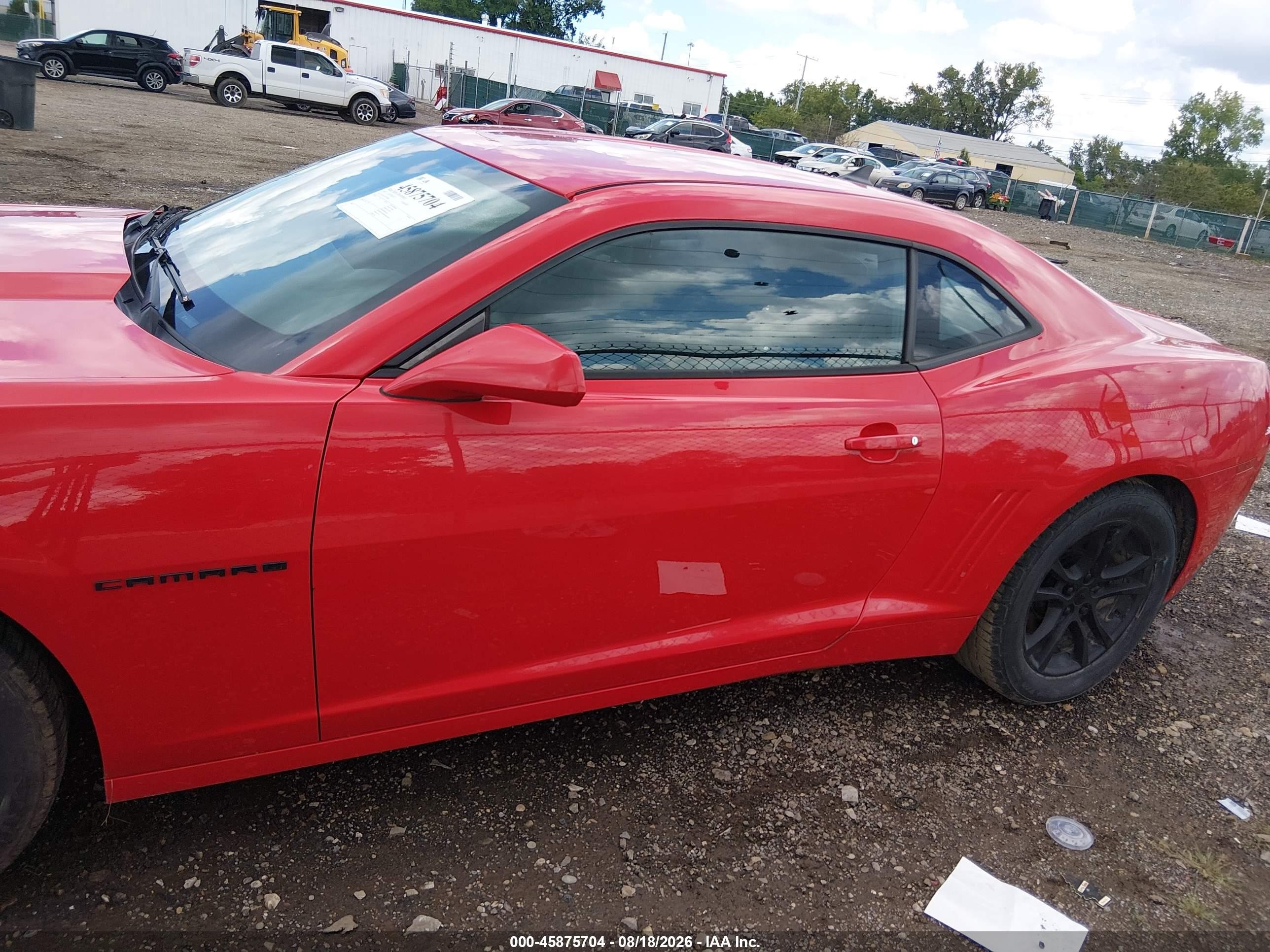 2015 Chevrolet Camaro 2ls Red vin: 2G1FB1E34F9139889