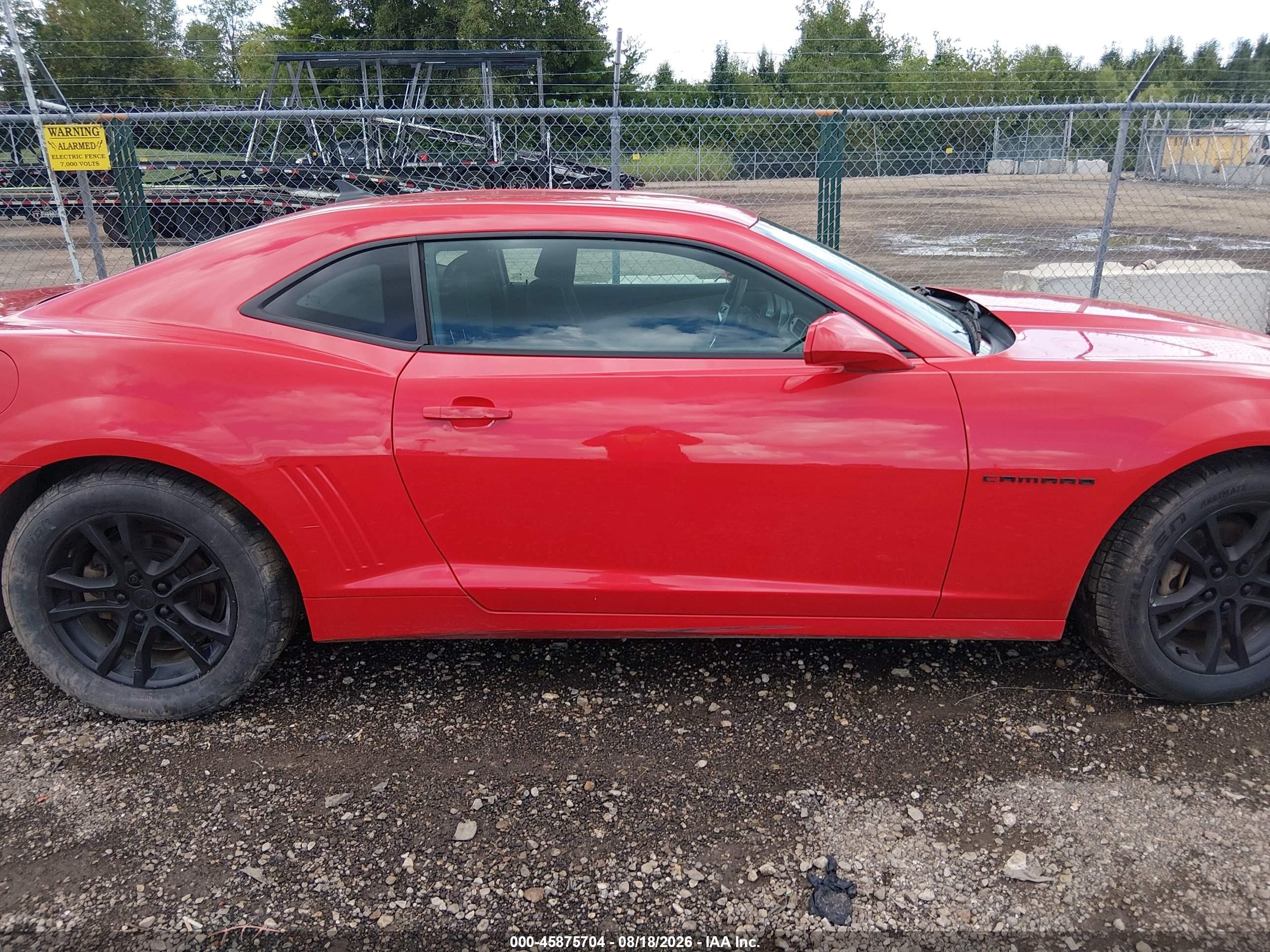 2015 Chevrolet Camaro 2ls Red vin: 2G1FB1E34F9139889