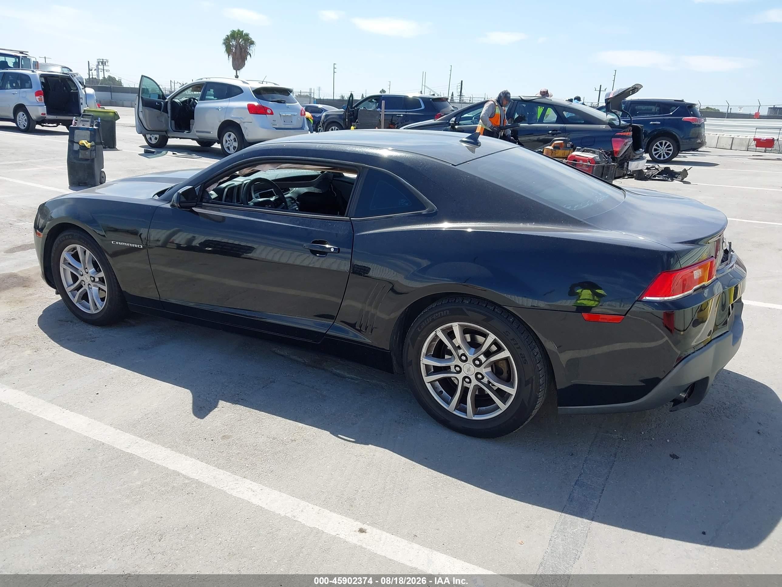 2015 Chevrolet Camaro 2ls Черный vin: 2G1FB1E34F9142923
