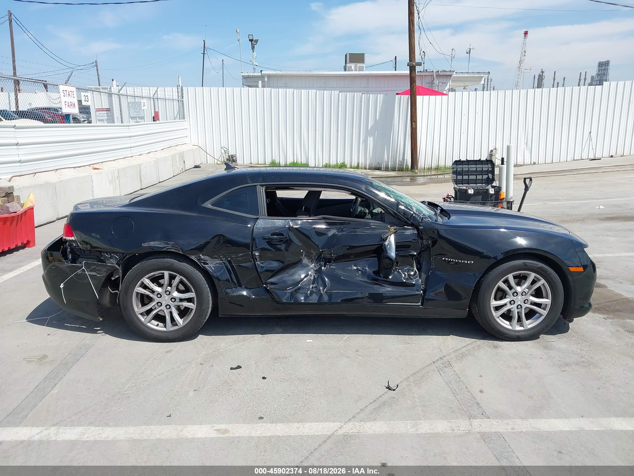 2015 Chevrolet Camaro 2ls Черный vin: 2G1FB1E34F9142923