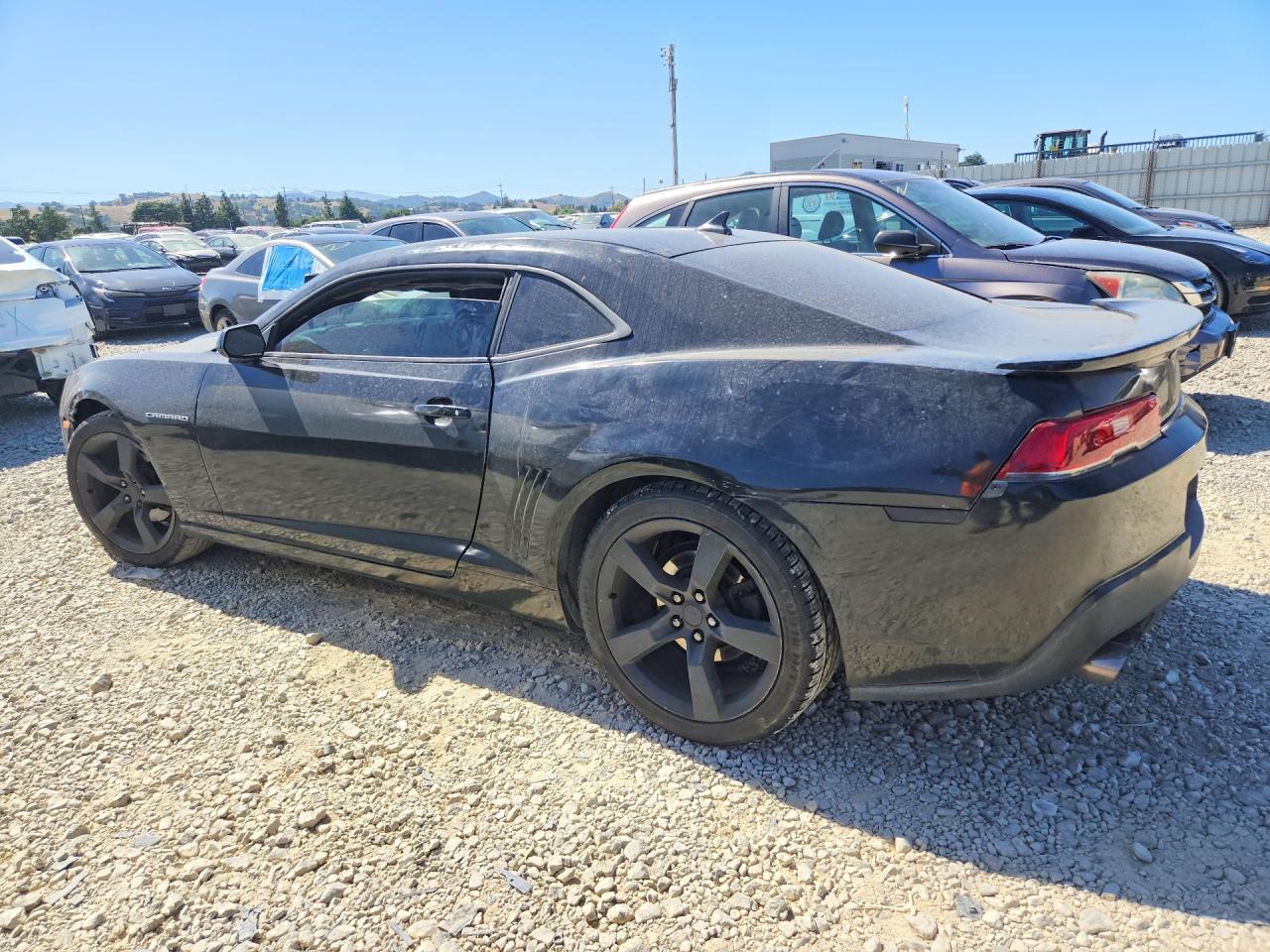 2015 Chevrolet Camaro Ls Черный vin: 2G1FB1E34F9191748