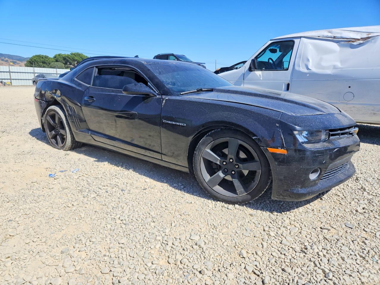 2015 Chevrolet Camaro Ls Черный vin: 2G1FB1E34F9191748