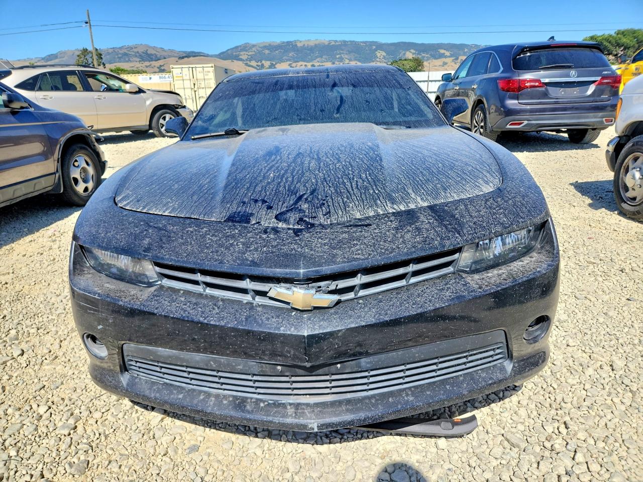 2015 Chevrolet Camaro Ls Черный vin: 2G1FB1E34F9191748