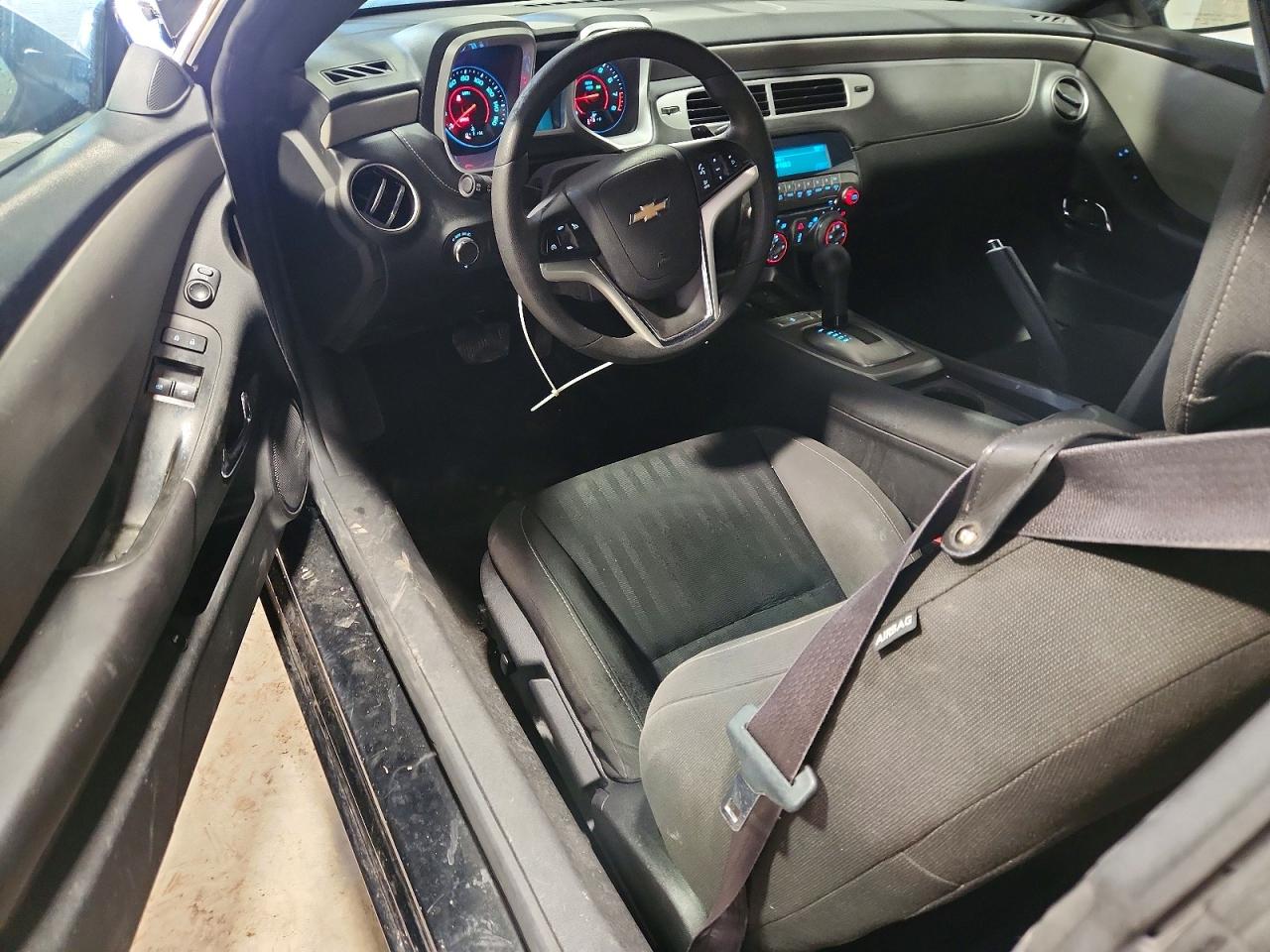 2015 Chevrolet Camaro Ls Black vin: 2G1FB1E34F9212159