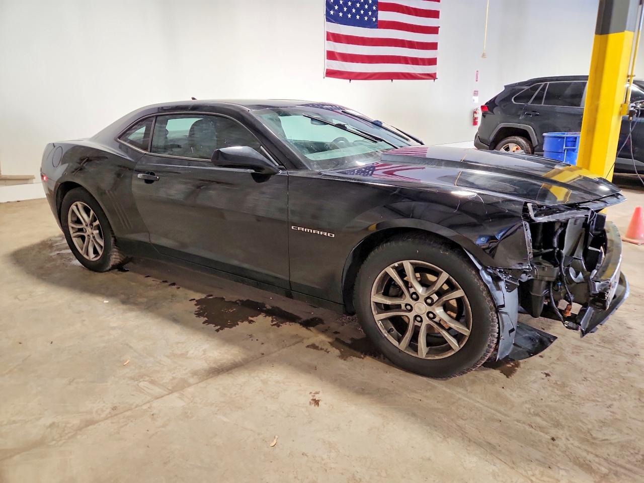 2015 Chevrolet Camaro Ls Black vin: 2G1FB1E34F9212159