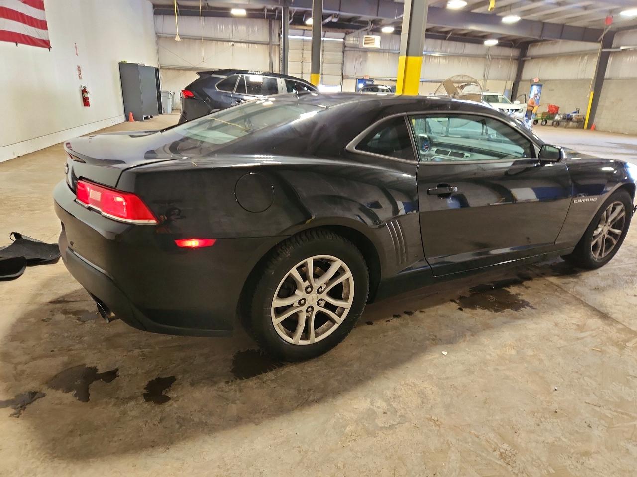 2015 Chevrolet Camaro Ls Black vin: 2G1FB1E34F9212159