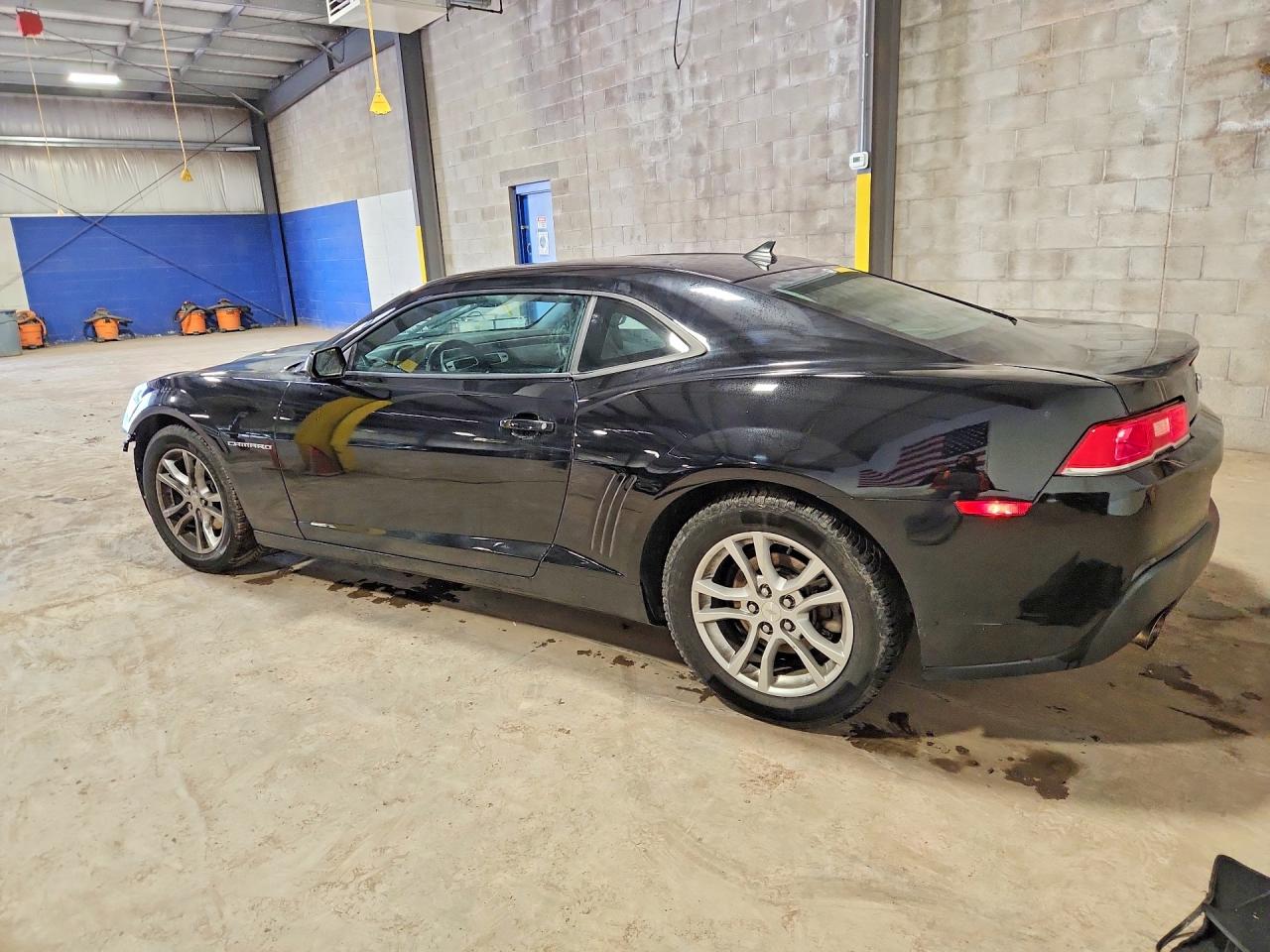 2015 Chevrolet Camaro Ls Black vin: 2G1FB1E34F9212159
