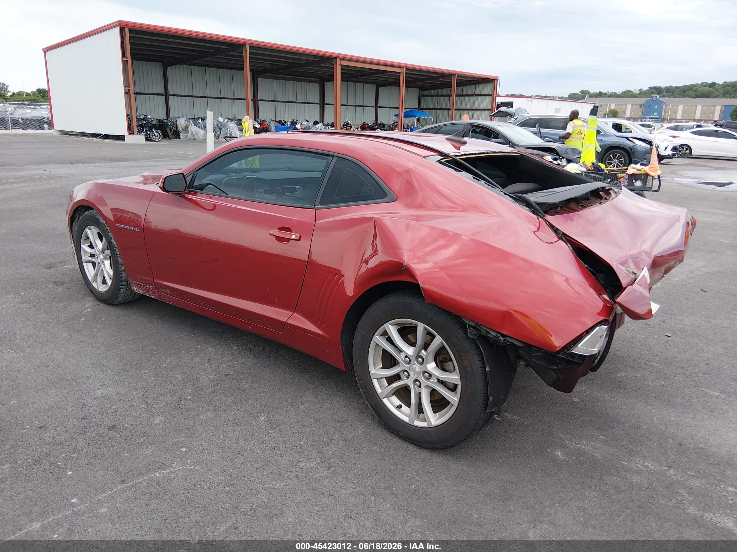2015 Chevrolet Camaro 2ls Красный vin: 2G1FB1E34F9212386