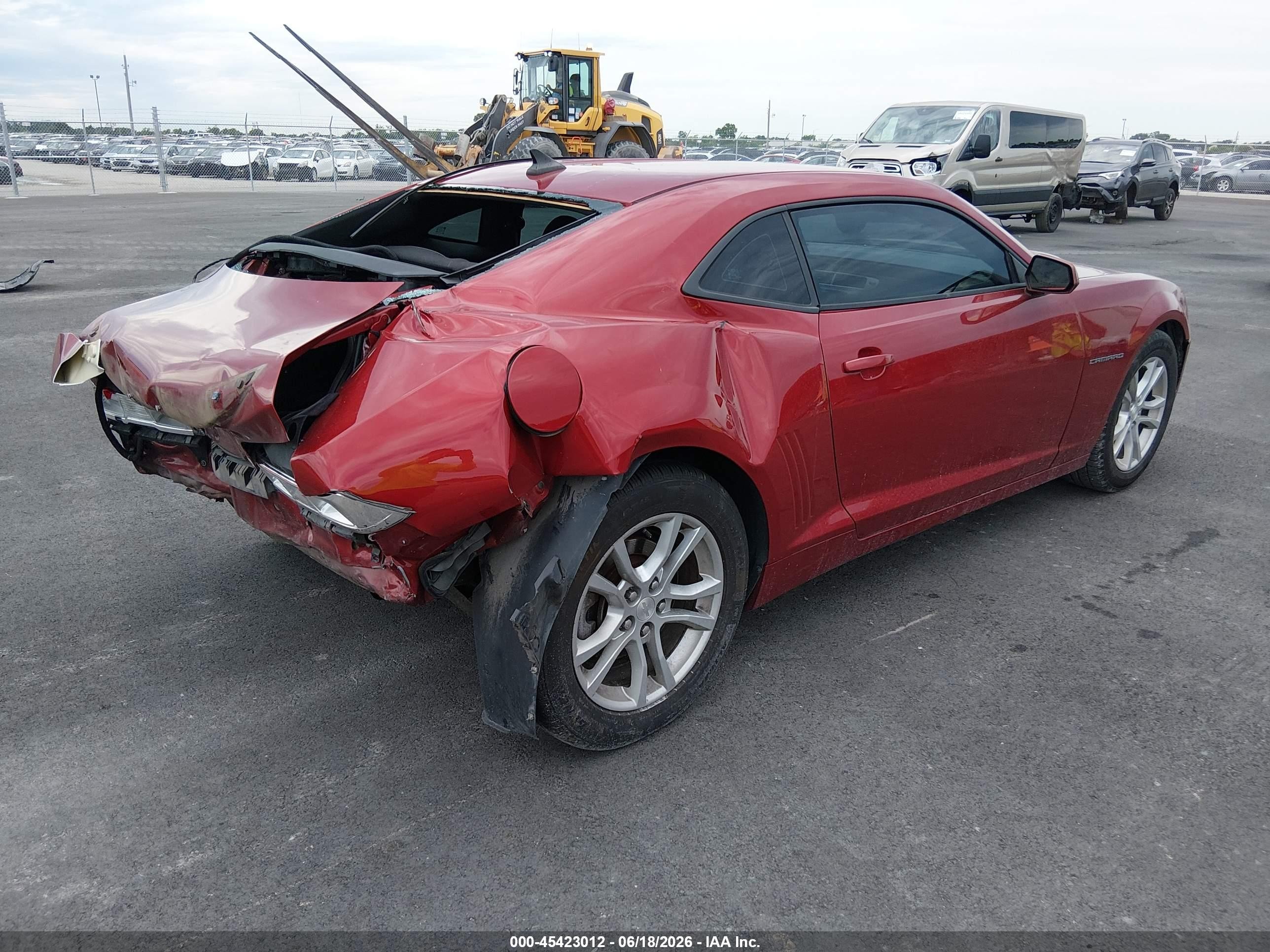 2015 Chevrolet Camaro 2ls Красный vin: 2G1FB1E34F9212386