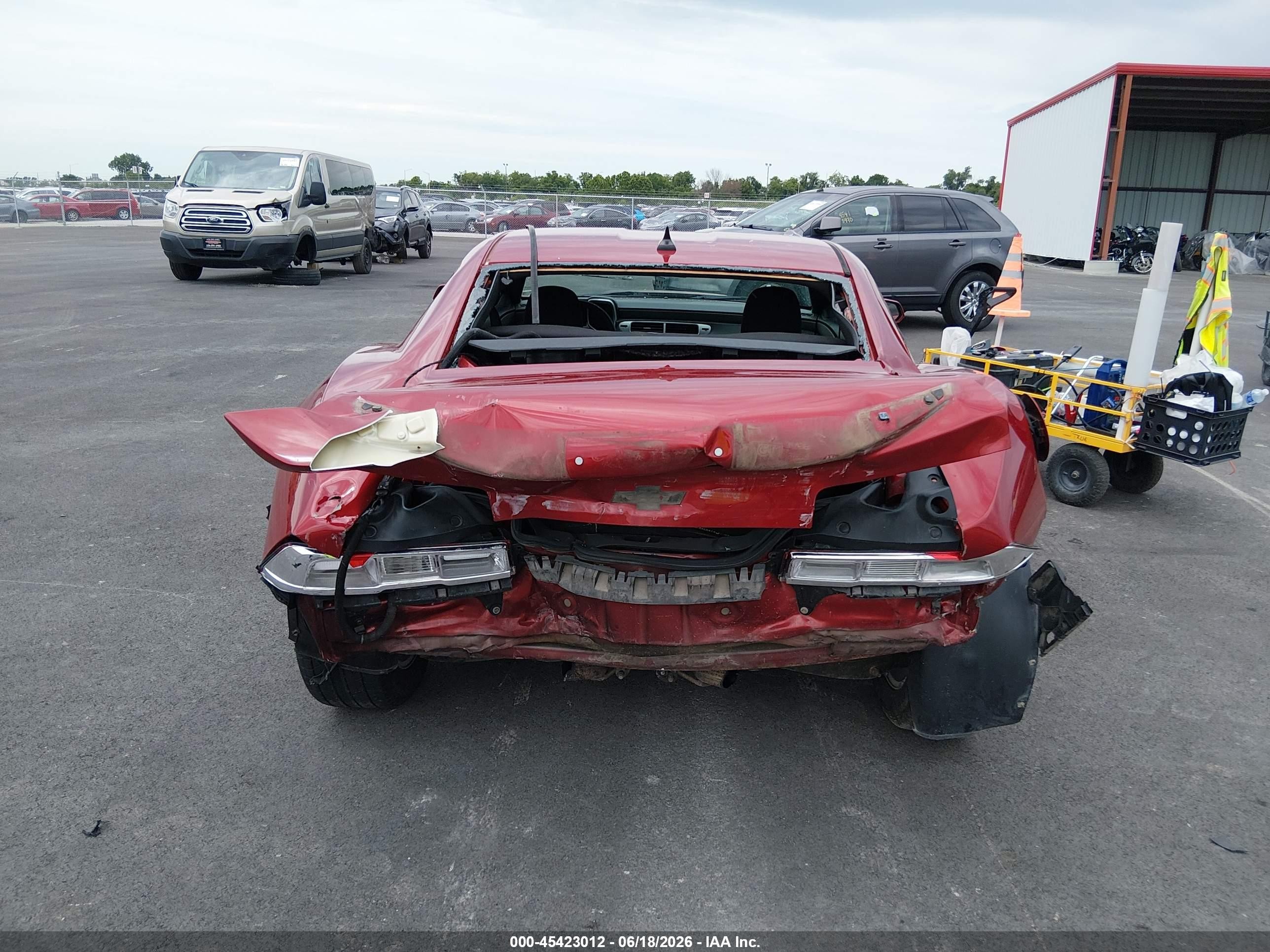 2015 Chevrolet Camaro 2ls Красный vin: 2G1FB1E34F9212386