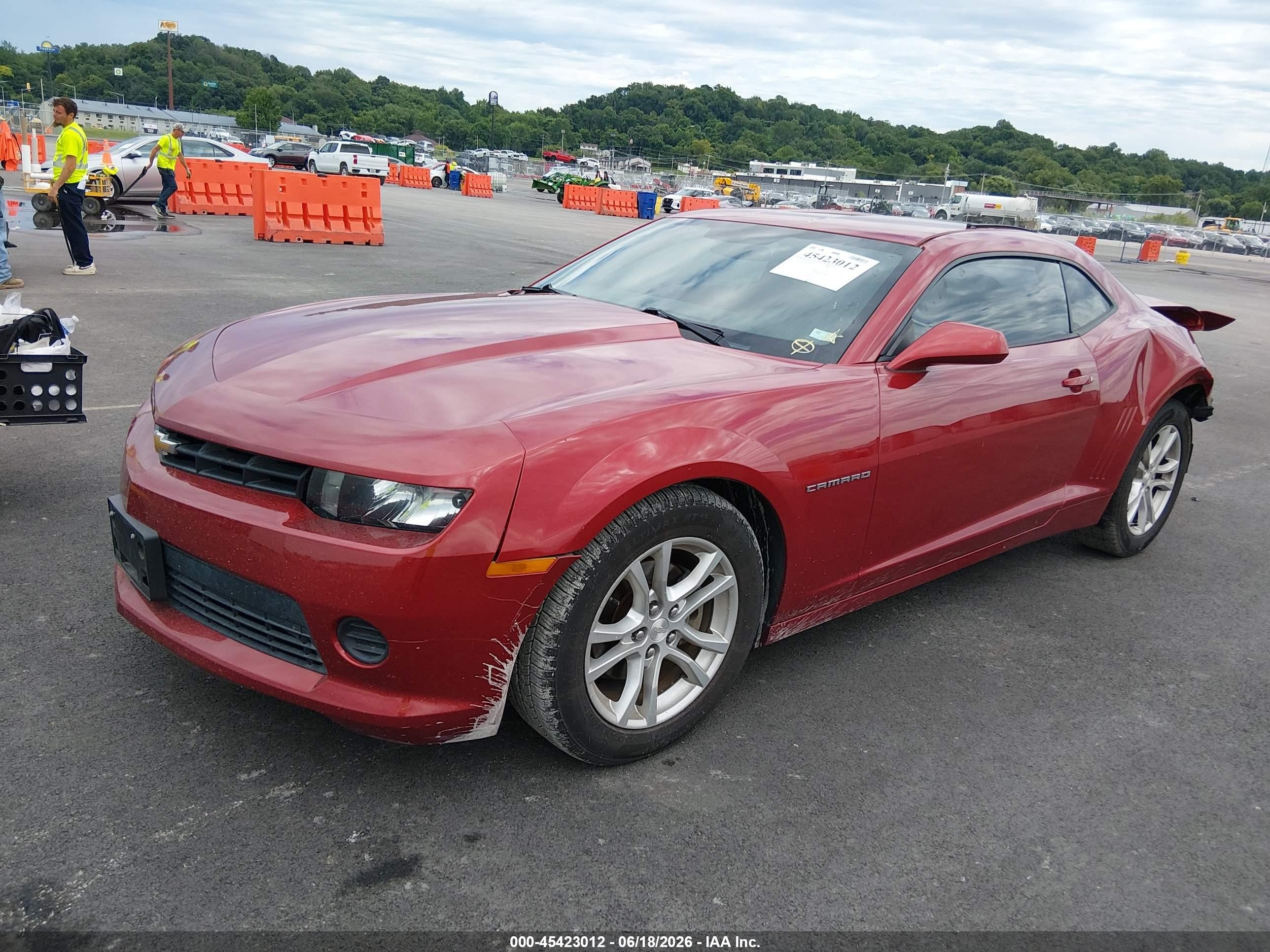2015 Chevrolet Camaro 2ls Красный vin: 2G1FB1E34F9212386