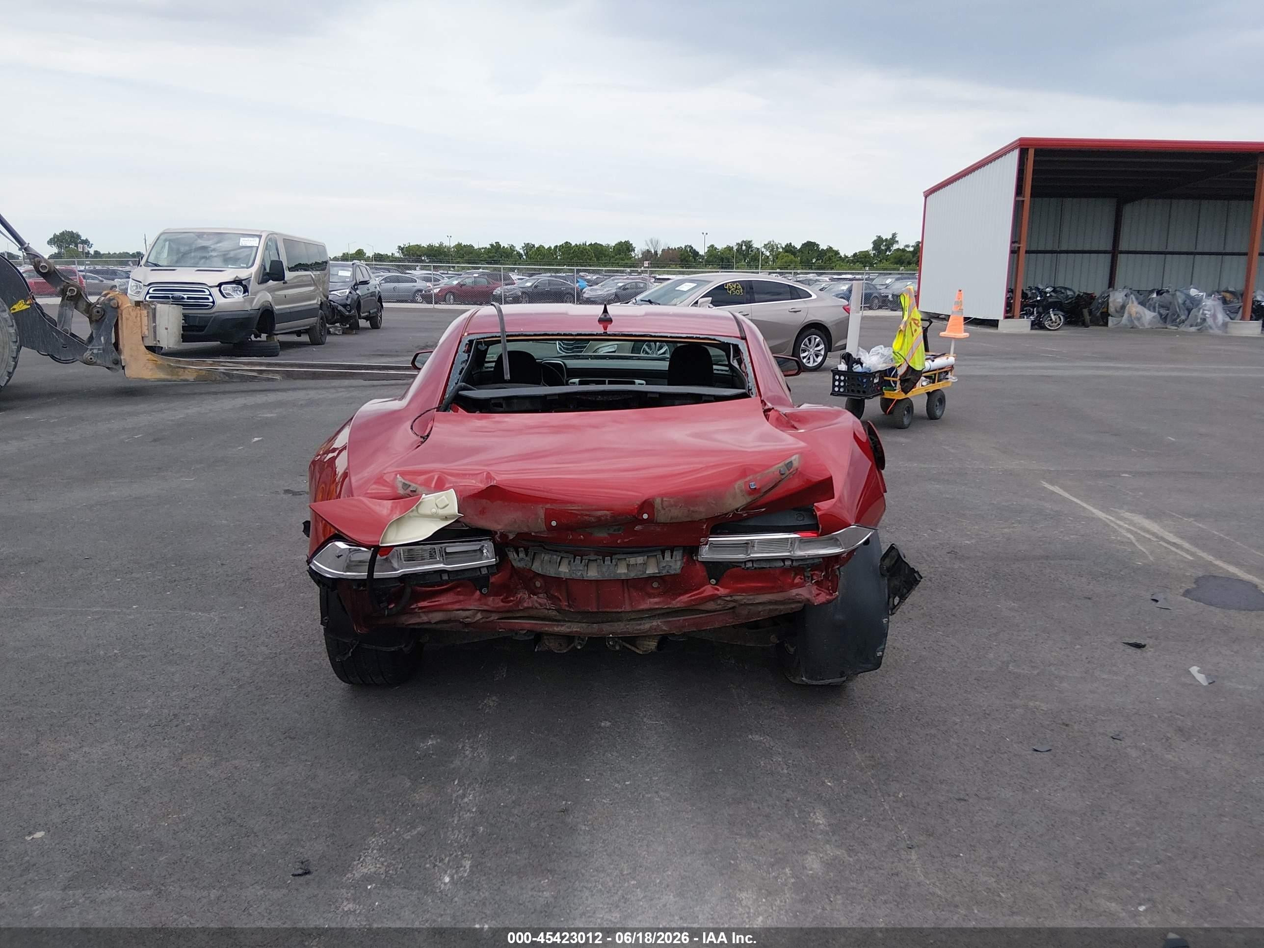 2015 Chevrolet Camaro 2ls Красный vin: 2G1FB1E34F9212386