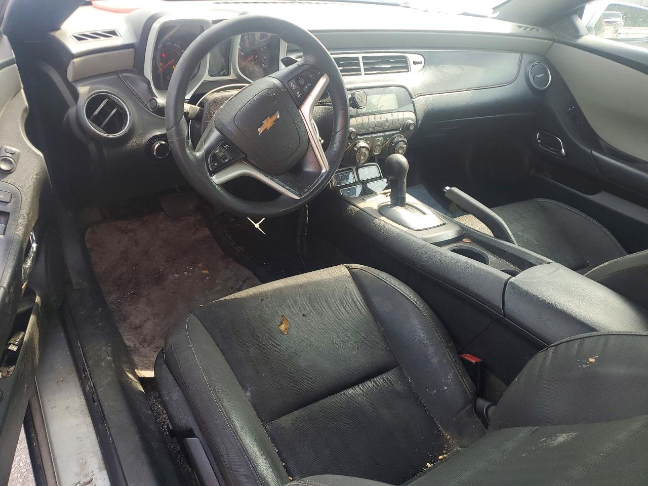 2015 Chevrolet Camaro Ls Silver vin: 2G1FB1E34F9221623