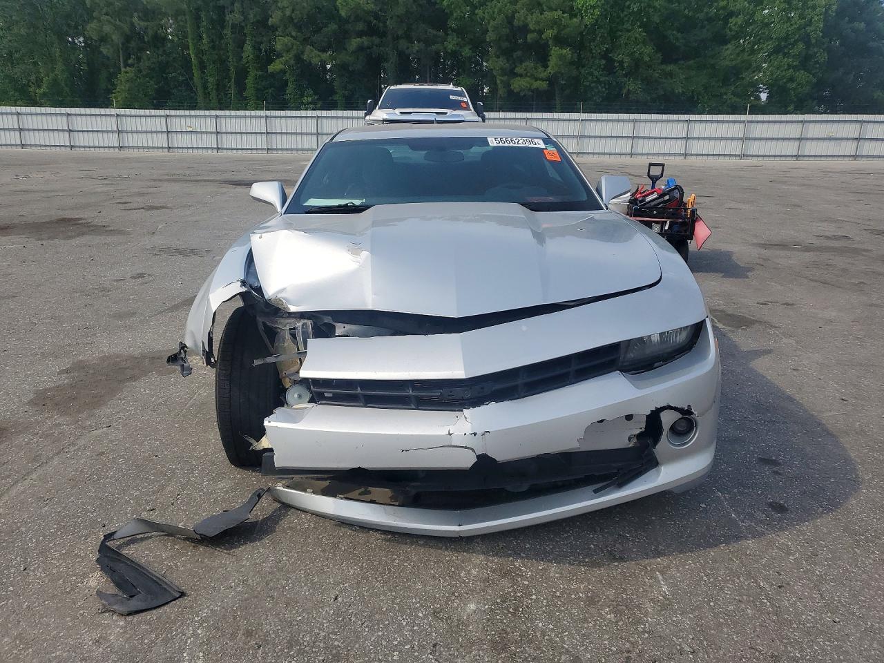 2015 Chevrolet Camaro Ls Silver vin: 2G1FB1E34F9221623