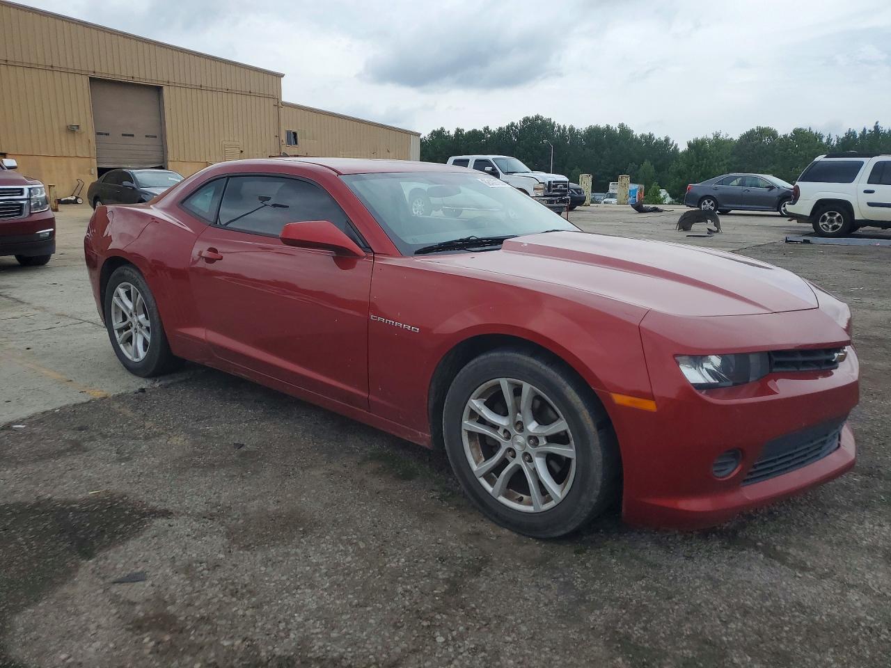 2015 Chevrolet Camaro Ls Red vin: 2G1FB1E34F9259983