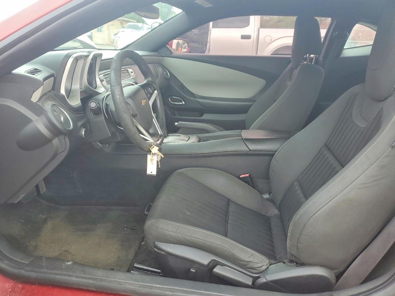 2015 Chevrolet Camaro Ls Red vin: 2G1FB1E34F9259983