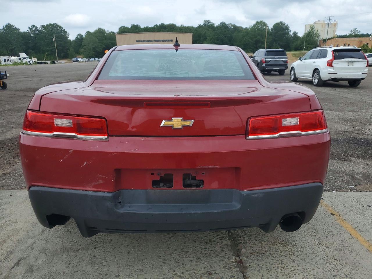 2015 Chevrolet Camaro Ls Red vin: 2G1FB1E34F9259983