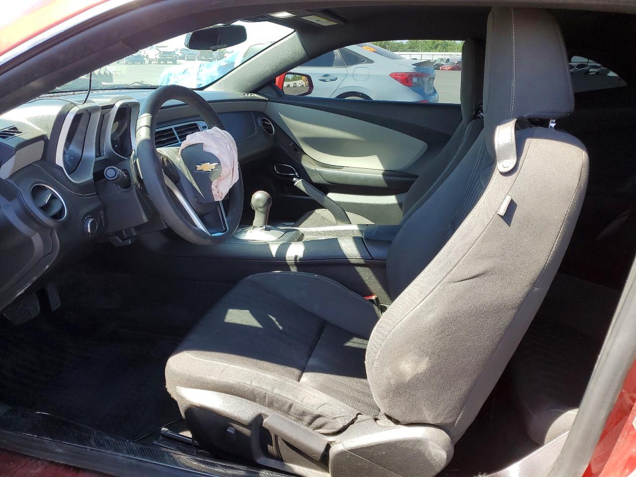 2015 Chevrolet Camaro Ls Red vin: 2G1FB1E34F9309412