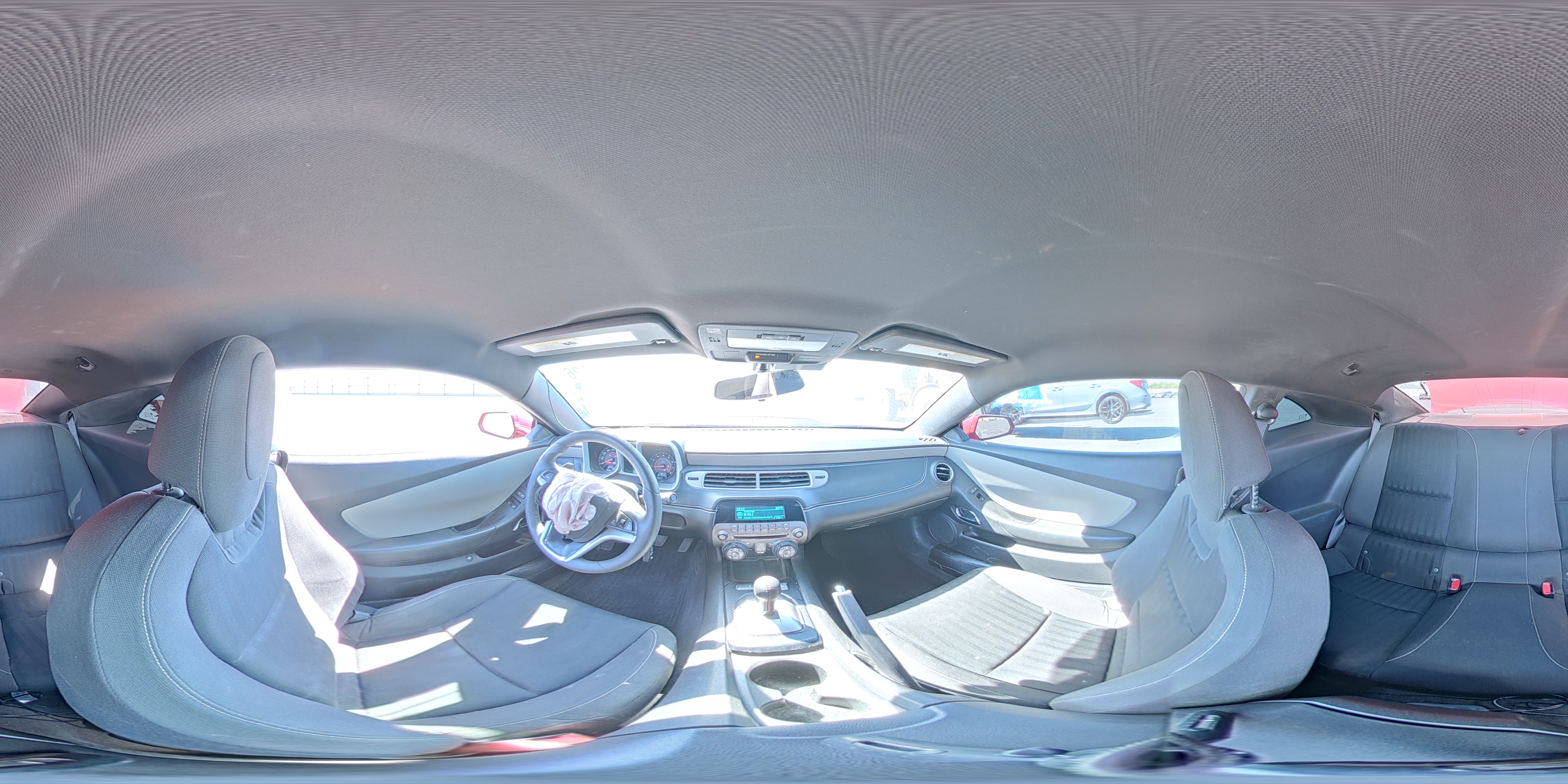 2015 Chevrolet Camaro Ls Red vin: 2G1FB1E34F9309412