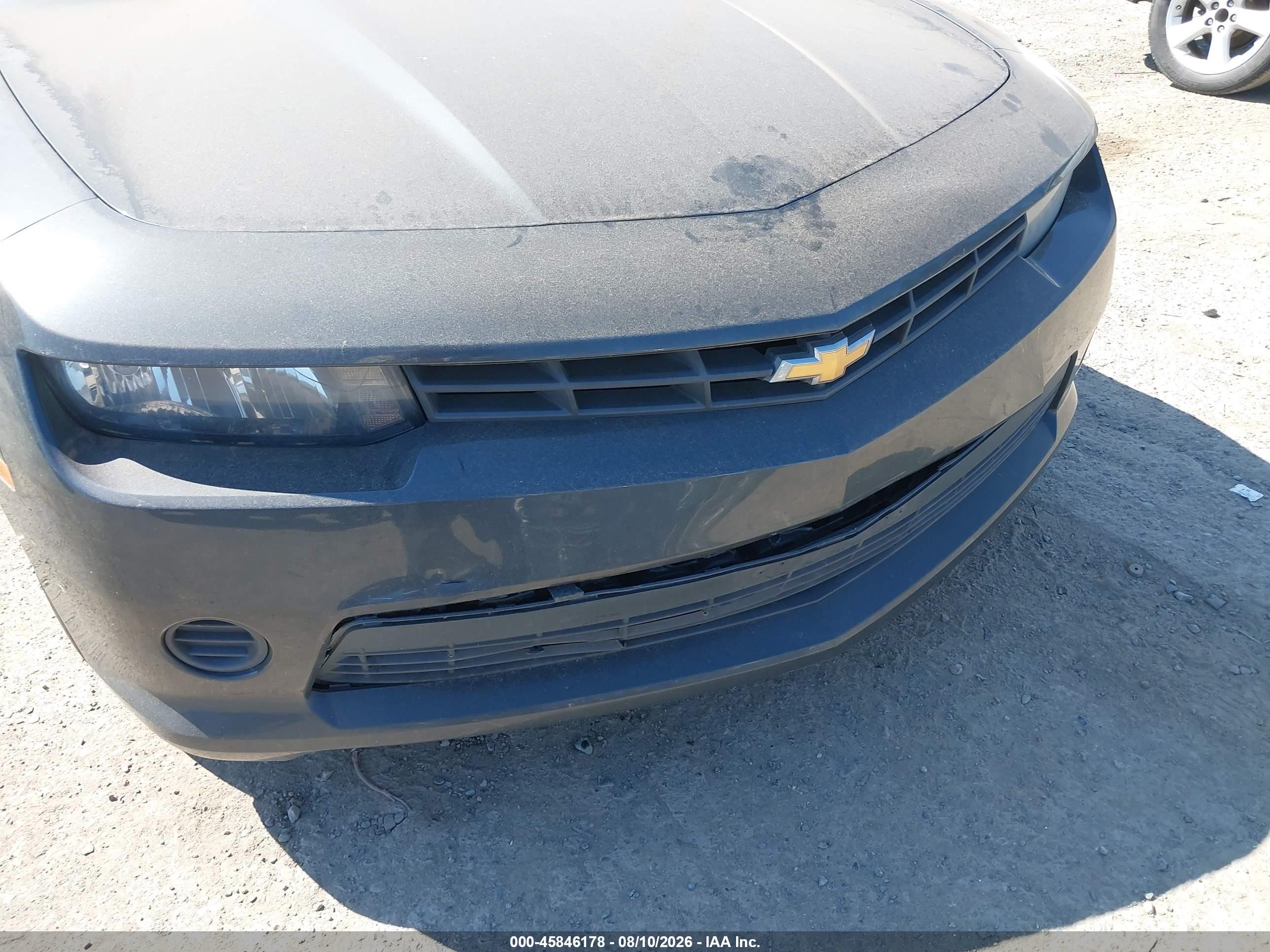 2015 Chevrolet Camaro 2ls Gray vin: 2G1FB1E34F9311578