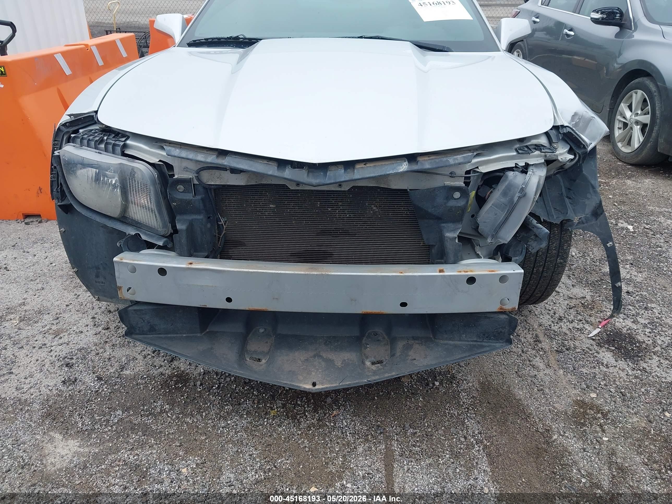 2012 Chevrolet Camaro 1lt Silver vin: 2G1FB1E35C9100319
