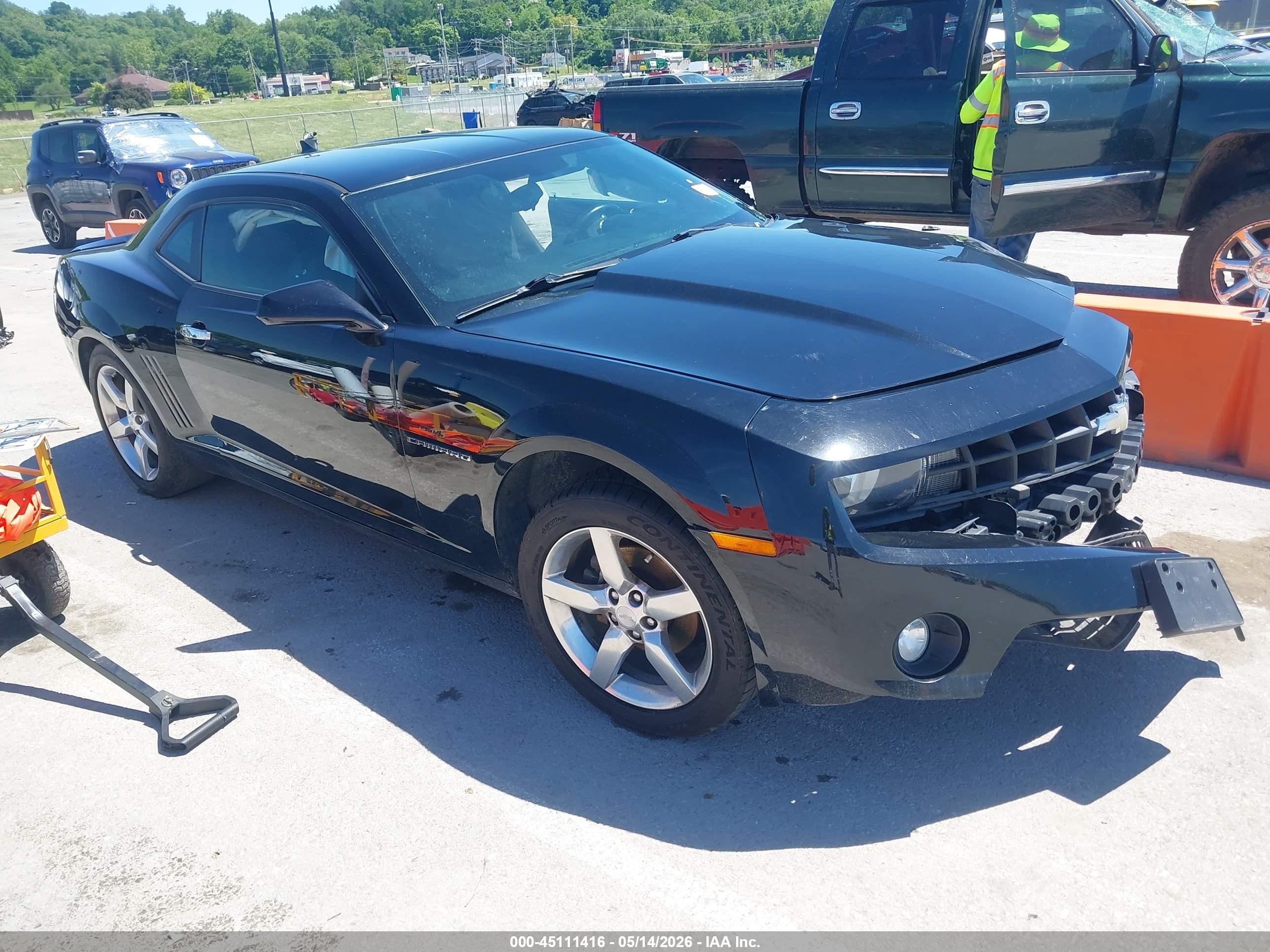 2012 Chevrolet Camaro 1lt Black vin: 2G1FB1E35C9102149