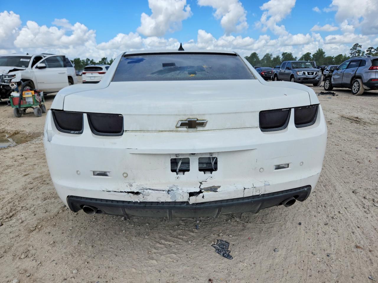 2012 Chevrolet Camaro Lt Белый vin: 2G1FB1E35C9122756