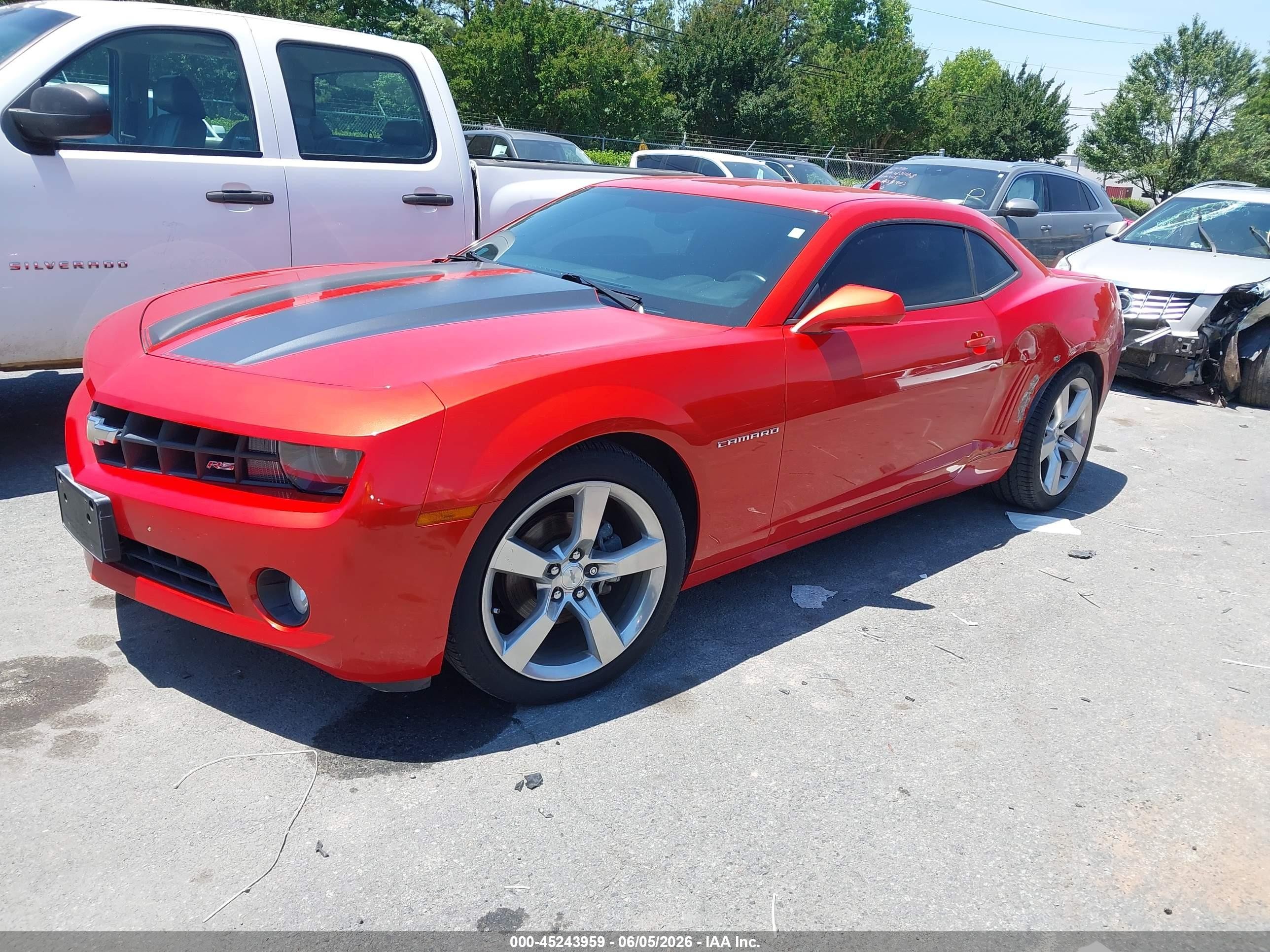 2012 Chevrolet Camaro 1lt Orange vin: 2G1FB1E35C9131764
