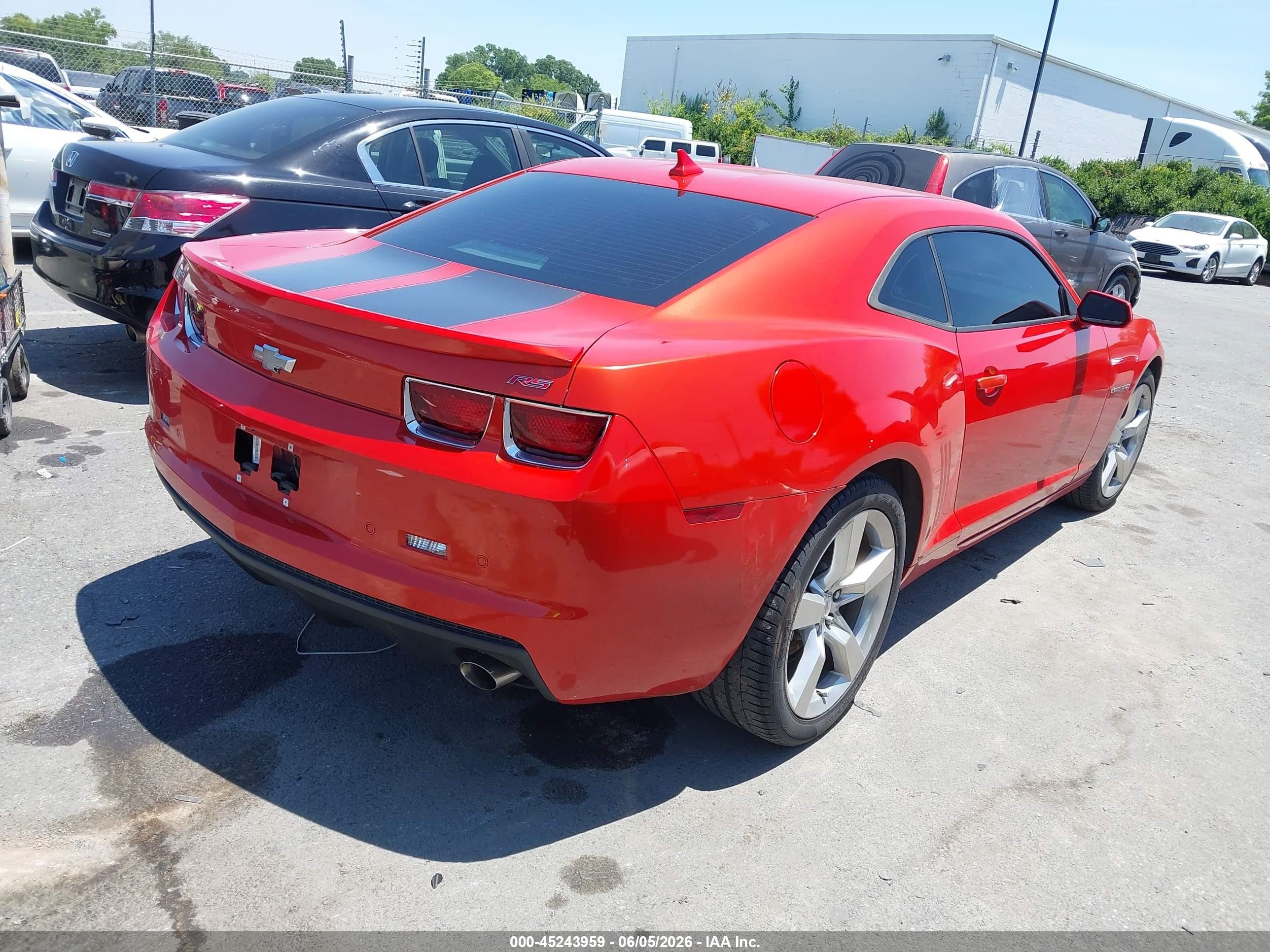 2012 Chevrolet Camaro 1lt Orange vin: 2G1FB1E35C9131764